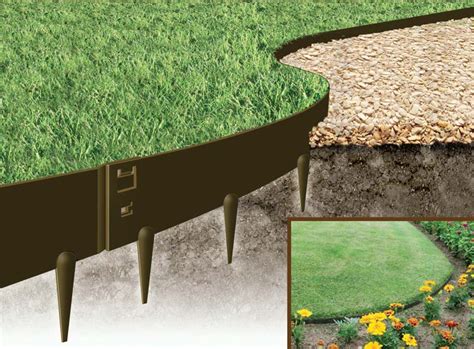 metal edging at tree boxes public areas|materials for tree edging.